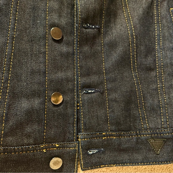 Guess Men's XS Rex Denim Embroidery Jacket - Picture 5 of 5